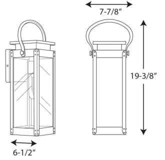 A thumbnail of the Progress Lighting P560005 Line Drawing