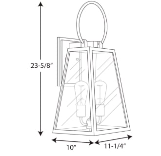 A thumbnail of the Progress Lighting P560079 Line Drawing