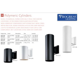 A thumbnail of the Progress Lighting P5713 Progress Lighting Polymeric Cylinders
