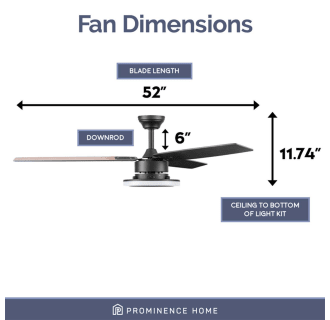 A thumbnail of the Prominence Home Orbis 52 LED Alternate image