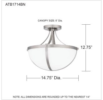 A thumbnail of the Quoizel ATB1714WS Alternate Image