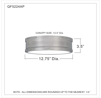 A thumbnail of the Quoizel QF5224 Alternate Image