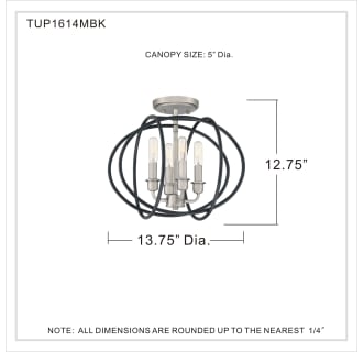 A thumbnail of the Quoizel TUP1614 Alternate Image