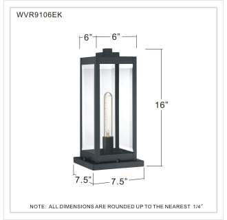 A thumbnail of the Quoizel WVR9106 Alternate Image