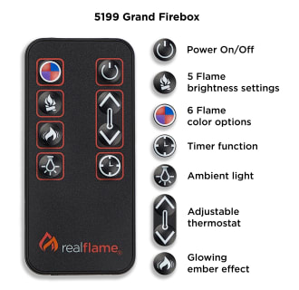 Real Flame Fireplaces Climate Control - 7190E