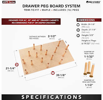 A thumbnail of the Rev-A-Shelf 4DPS-3921 Alternate Image