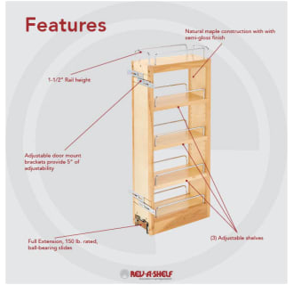 A thumbnail of the Rev-A-Shelf 448-WC-5C Alternate Image