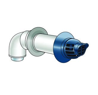 Direct Vent Pipe for Gas Stoves and Furnaces
