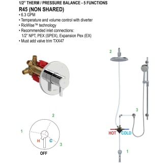 A thumbnail of the Riobel R45 Sylla-WS Alternative View