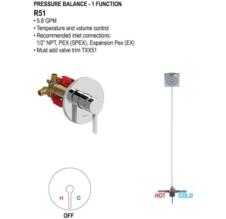 A thumbnail of the Riobel R51 Edge Alternative View