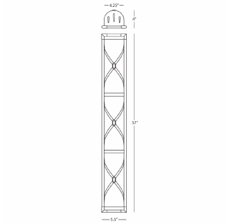 A thumbnail of the Robert Abbey Chase Triple Wall Robert Abbey-Chase Triple Wall-Line Drawing