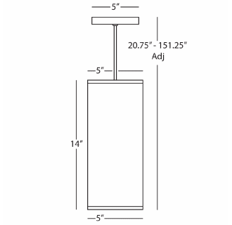 A thumbnail of the Robert Abbey Elena S Pendant Robert Abbey-Elena S Pendant-Line Drawing