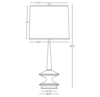 A thumbnail of the Robert Abbey Fletcher TL Robert Abbey-Fletcher TL-Line Drawing