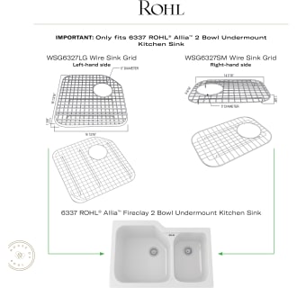 A thumbnail of the Rohl WSG6327LG Alternate View