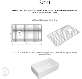 A thumbnail of the Rohl WSGAL3220 Alternate View