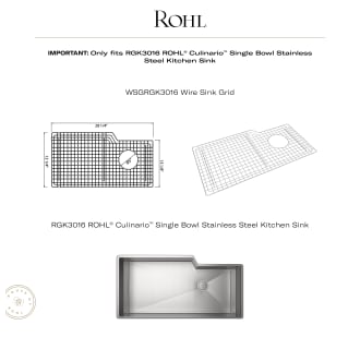 A thumbnail of the Rohl WSGRGK3016 Alternate Image