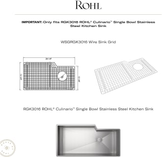 A thumbnail of the Rohl WSGRGK3016 Alternate View