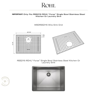 A thumbnail of the Rohl WSGRSS2115 Alternate Image
