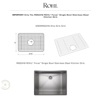 A thumbnail of the Rohl WSGRSS2418 Alternate Image