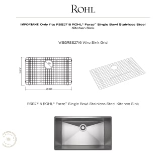 A thumbnail of the Rohl WSGRSS2716 Alternate Image