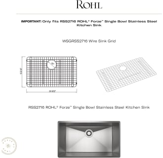 A thumbnail of the Rohl WSGRSS2716 Alternate View