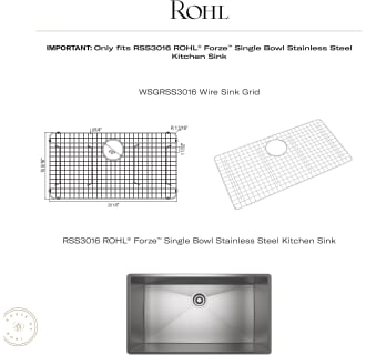 A thumbnail of the Rohl WSGRSS3016 Alternate View