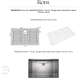A thumbnail of the Rohl WSGRSS3018 Alternate View