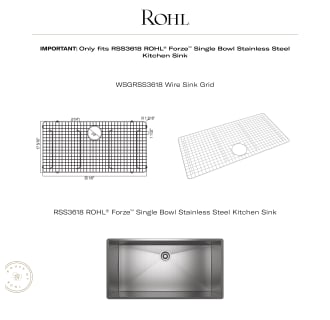 A thumbnail of the Rohl WSGRSS3618 Alternate Image