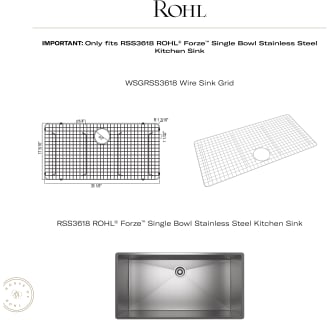 A thumbnail of the Rohl WSGRSS3618 Alternate View