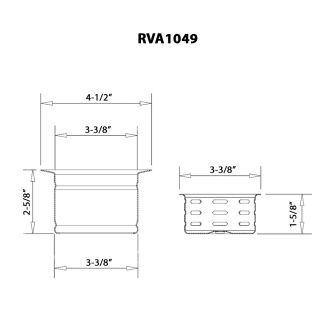 A thumbnail of the Ruvati RVA1049 Alternate Image
