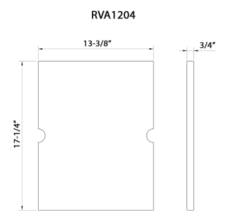 A thumbnail of the Ruvati RVA1204 Alternate Image