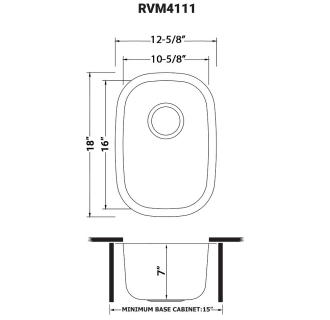 A thumbnail of the Ruvati RVM4111 Alternate Image