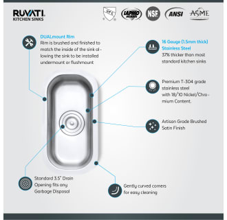 A thumbnail of the Ruvati RVM4119 Ruvati-RVM4119-Alternate Image