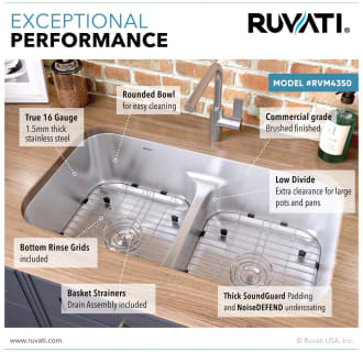 A thumbnail of the Ruvati RVM4350 Alternate Image