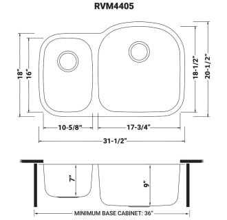 A thumbnail of the Ruvati RVM4405 Alternate Image