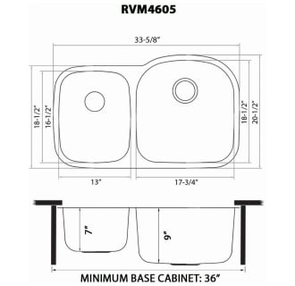 A thumbnail of the Ruvati RVM4605 Alternate Image