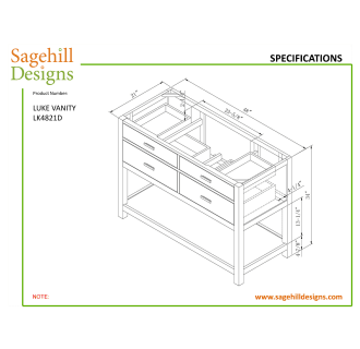 A thumbnail of the Sagehill Designs LK4821D Alternate View