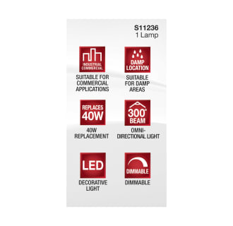 A thumbnail of the Satco Lighting S11236 Alternate Image