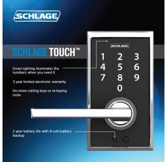 A thumbnail of the Schlage FE695-CEN-BRW Alternate View