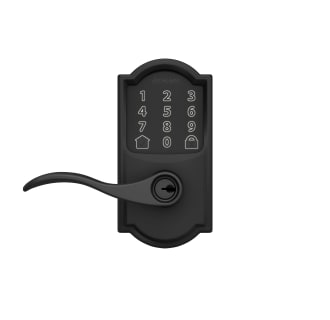 A thumbnail of the Schlage FE789WB-CAM-ACC Schlage Encode Accent Lever Head On Matte Black