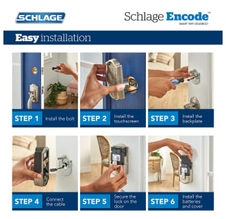 A thumbnail of the Schlage BE489WB-CAM Alternate View