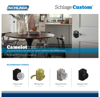 A thumbnail of the Schlage FC172-GEO-CAM Alternate View