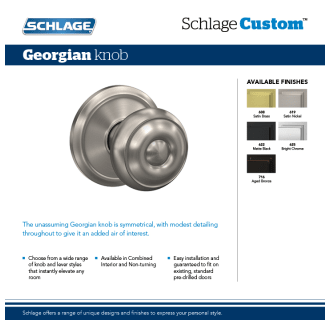A thumbnail of the Schlage FC172-GEO-ALD Alternate View