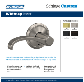 A thumbnail of the Schlage FC21-WIT-COL Alternate View
