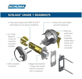 A thumbnail of the Schlage B60 Alternate View