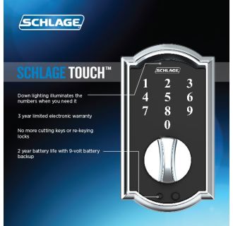 A thumbnail of the Schlage BE375-CAM Alternate View