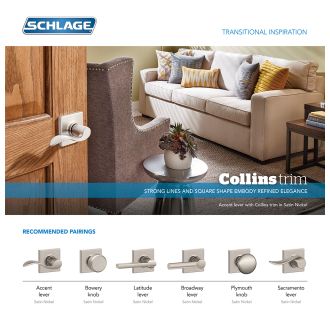 A thumbnail of the Schlage F10-ACC-COL Schlage F10-ACC-COL