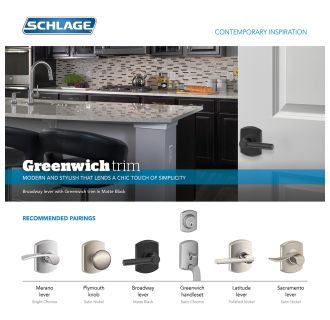 A thumbnail of the Schlage F10-ACC-GRW Schlage F10-ACC-GRW