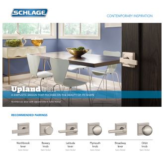 A thumbnail of the Schlage F10-LAT-ULD Schlage F10-LAT-ULD