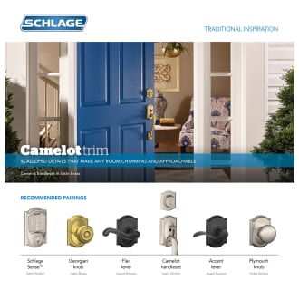 A thumbnail of the Schlage F62-CAM-AVA-RH Schlage F62-CAM-AVA-RH